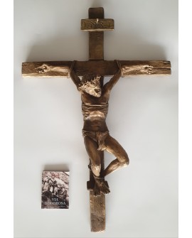Crocifisso della Via Crucis altezza 54 cm