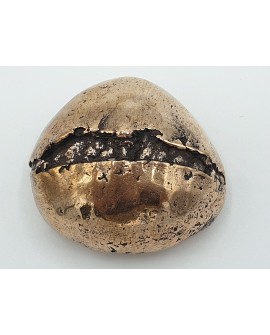 Chestnut in lost wax bronze
