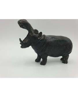 Rhinoceros in lost wax bronze