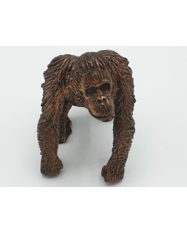Gorilla in lost wax bronze