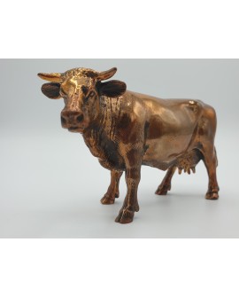 Cow in lost wax bronze