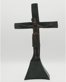 Crucifix of San Zeno in lost wax casted bronze  CRSZ4