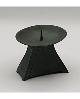 San Zeno's candle holder in lost wax casted bronze CRSZ5