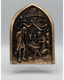 Nativity, central portion in gold  TR4